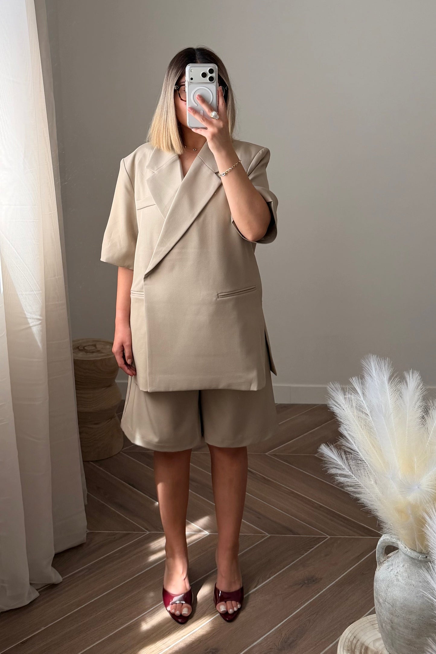 Blazer Millie Beige