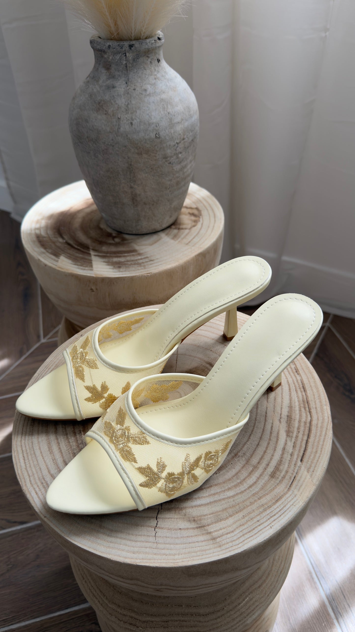Mules Aurore Dorée